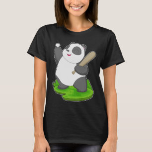 Panda Baseball Baseball T-Shirt