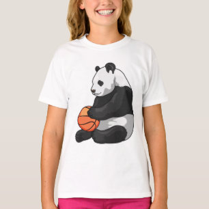 Panda Basketball-Spieler Basketball T-Shirt