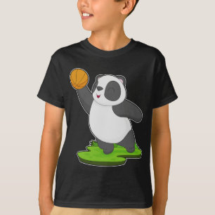 Panda Basketball-Spieler Basketball T-Shirt