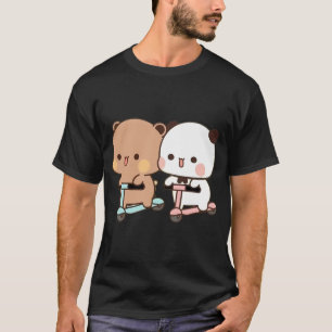 Panda Bear and Brownie True Love Bubu Dudu Couple T-Shirt