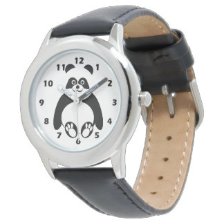 Panda Bear Armbanduhr