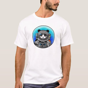 Panda Bear Astronaut T-Shirt