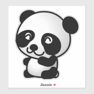 Panda Bear Aufkleber