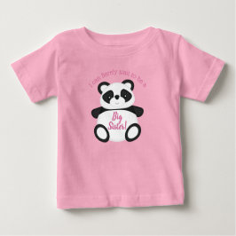 Panda Bear Baby Dusche T-shirt