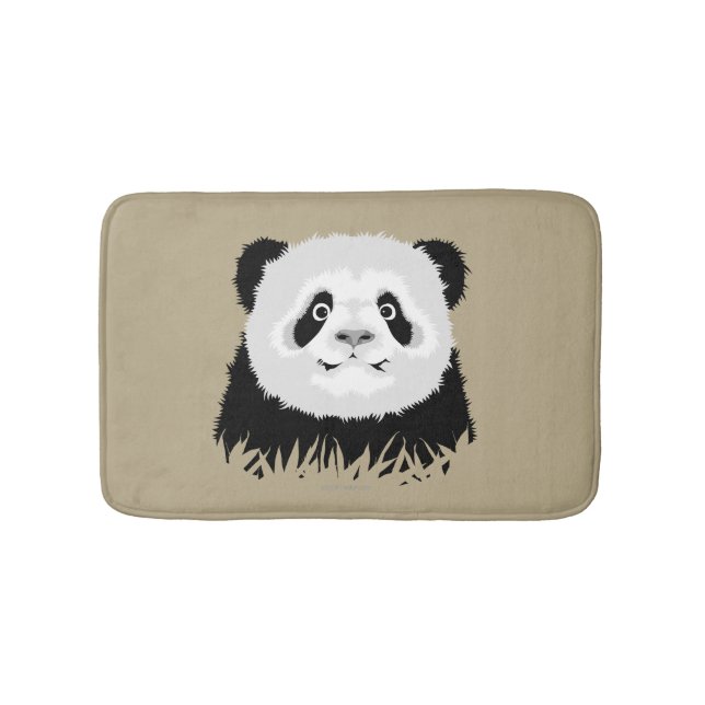 Panda Bear Bath Mat Badematte (Vorderseite)