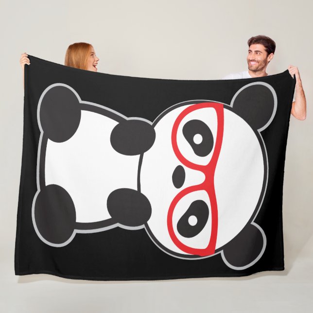 Panda Bear Blanket - Panda Liebe Gift Fleecedecke (Beispiel)