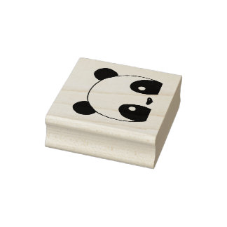 Panda Bear Briefmarke Gummistempel