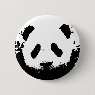 Panda Bear Button