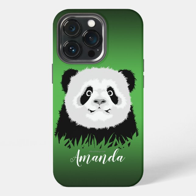 Panda Bear Case-Mate iPhone Case Hülle (Hinten)