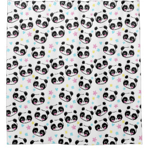 Panda Bear Duschvorhang
