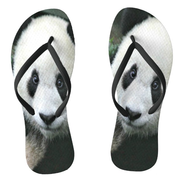 Panda Bear Flip Flops (Fußbett)