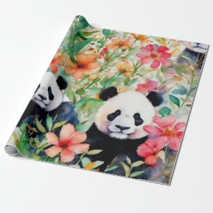 Panda Bear Geschenkpapier