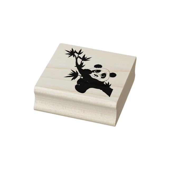 Panda Bear Gummistempel (Stempel)