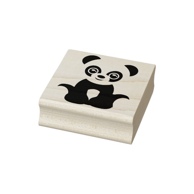 Panda Bear Gummistempel (Stempel)