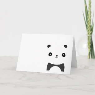 Panda Bear Hugs Karte