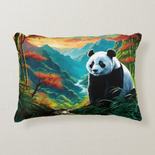 Panda Bear in den Wolken Dekokissen