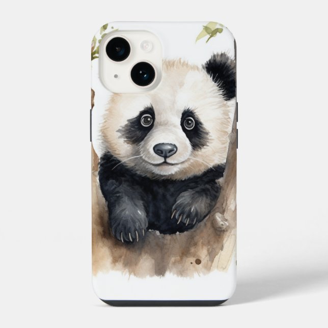Panda Bear iPhone Hülle (Rückseite)