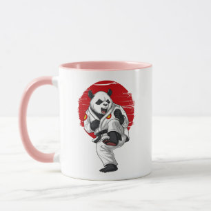 Panda Bear Karate Tasse