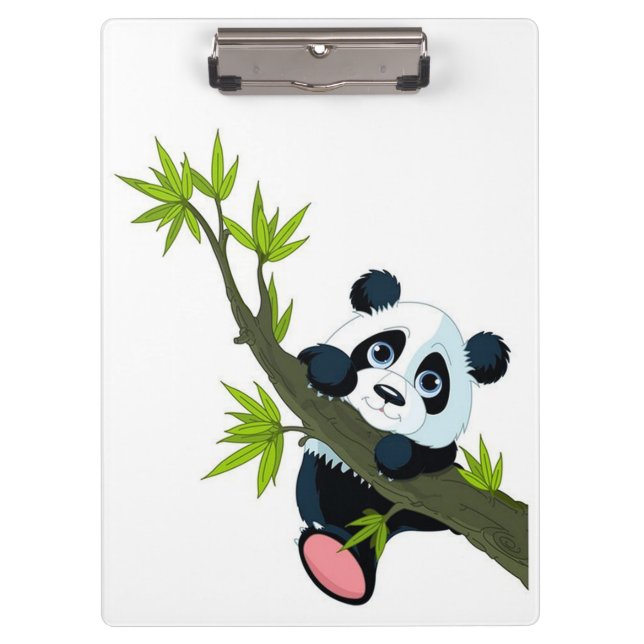 Panda Bear Klemmbrett (Vorderseite)