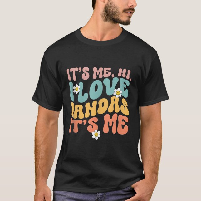Panda Bear Lieben Pandas T-Shirt (Vorderseite)