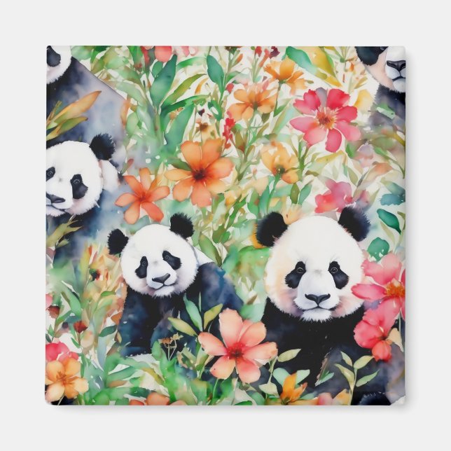Panda Bear Magnet (Vorne)