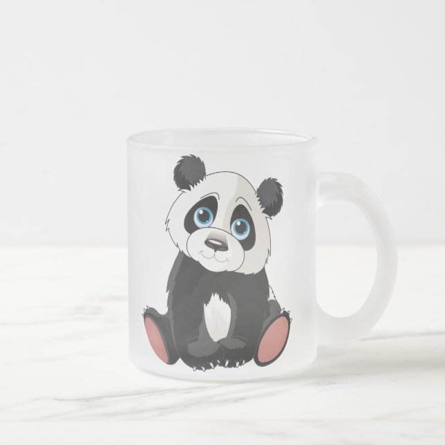 Panda Bear Mattglastasse (Rechts)