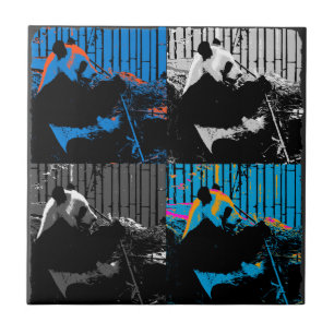 Panda Bear Multipanel Modernes Design Fliese