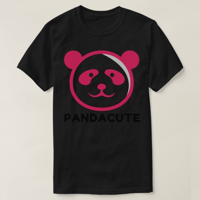 Panda Bear Niedlich T-Shirt (Design vorne)