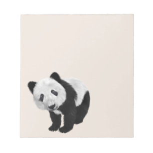 PANDA BEAR Notepad Notizblock