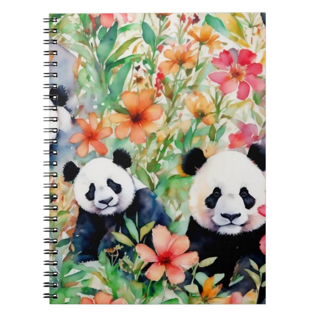 Panda Bear Notizblock (Vorderseite)