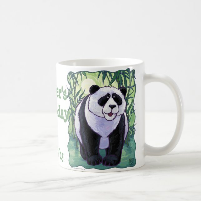 Panda Bear Party Center Kaffeetasse (Rechts)