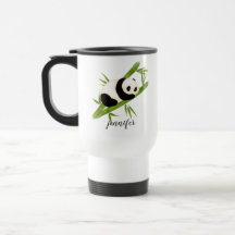 Panda Bear Personalisiert Travel Mug
