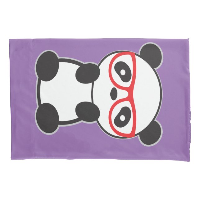 Panda Bear Pillow Hüllen Kissenbezug (Vorderseite-Links)