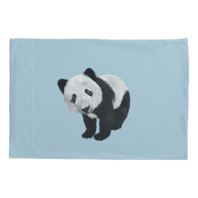 PANDA BEAR PILLOWCASE KISSENBEZUG (Rückseite)