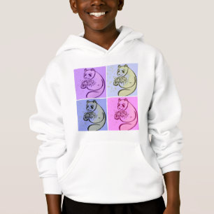 Panda Bear Pop Art Hoodie