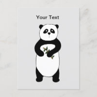 Panda Bear Post Card