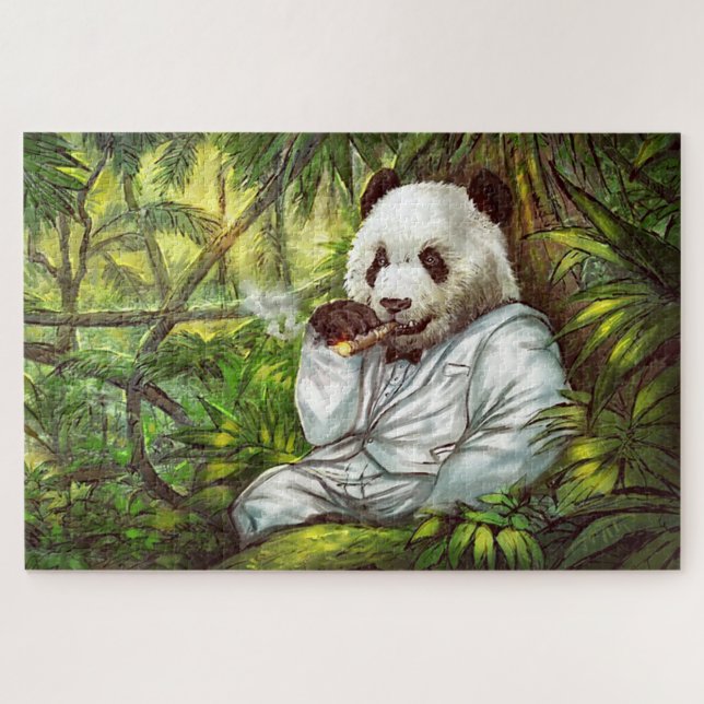 Panda Bear Puzzle (Horizontal)