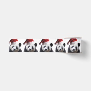 Panda Bear Santa Claus Ripsband
