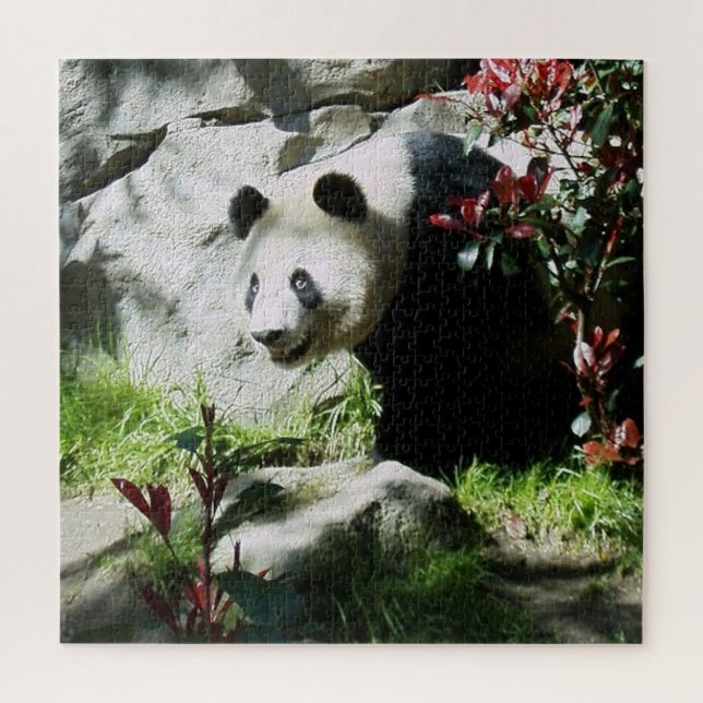 Panda Bear Smile Puzzle (Vertikal)