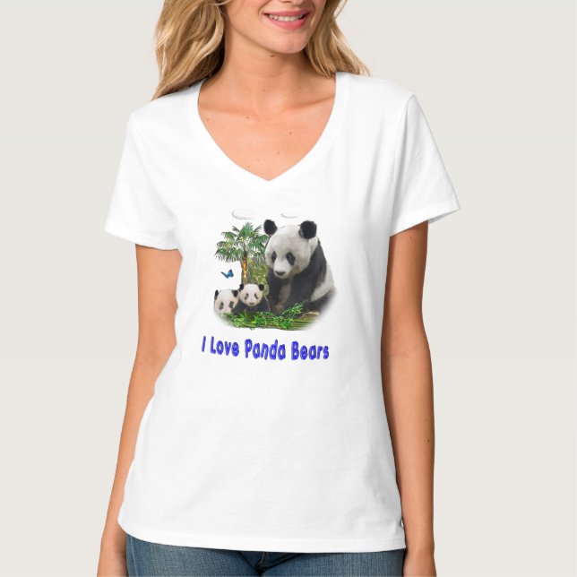 Panda Bear T - Shirt (Vorderseite)