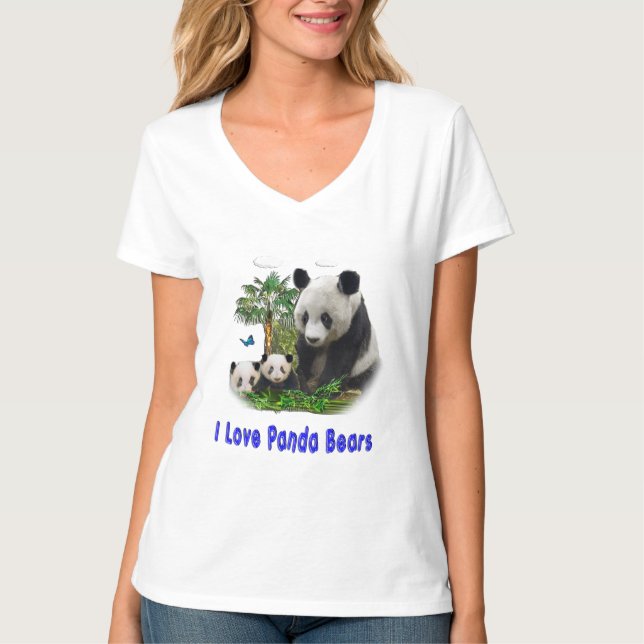 Panda Bear T - Shirt (Vorderseite)