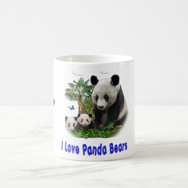 Panda Bear Tasse (Mittel)