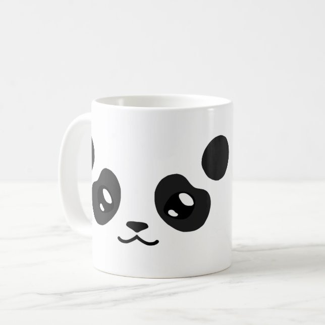 Panda Bear Tasse REVISIERT (Vorderseite Links)