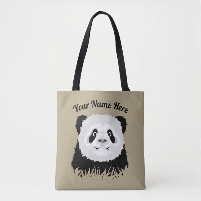Panda Bear Tote Bag (Vorderseite)