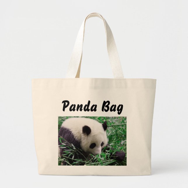 Panda Bear Tote Tasche (Vorne)