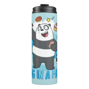Panda Bear - Umarmen in einer Tasse! Thermosbecher