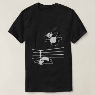 Panda Bear Wrestling Shirt Funny Panda Geschenk
