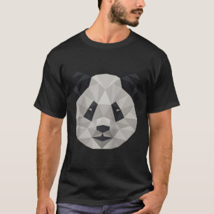 Panda Bear Y Panda Tier Wildlife Nature Baseball T-Shirt