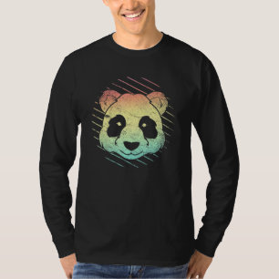 Panda Bear Zoo Beeper Niedliche Tierwelt Animation T-Shirt