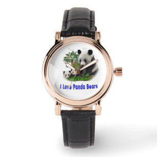 Panda Bears Armbanduhr